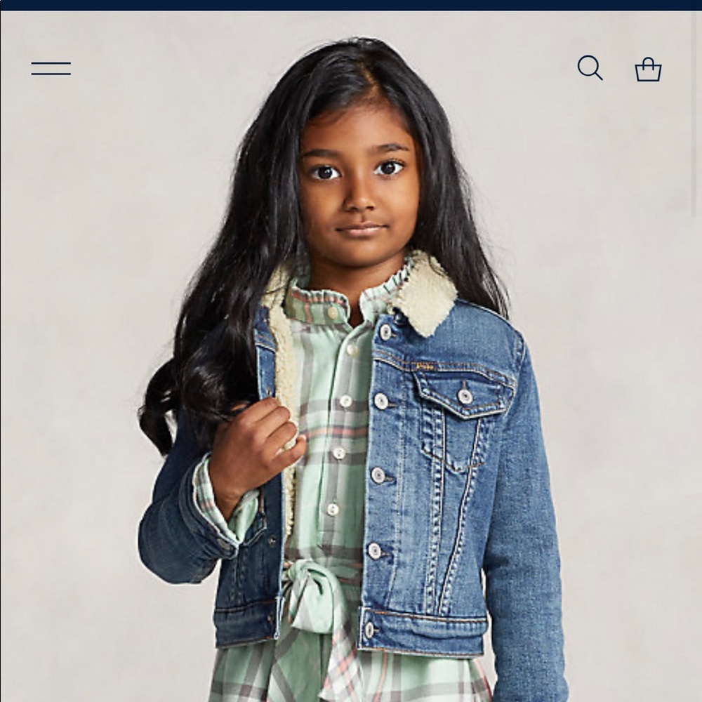 Polo Ralph Lauren toddler girl jean jacket